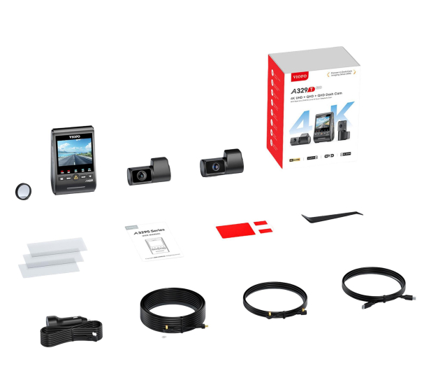 Viofo Rejestrator trasy A329T 3CH GPS - 1358827 - zdjęcie 4